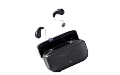 Elehear Alpha - AI Powered OTC Hearing Aids with Noise Reduction, Feedback Cancellation, and 20 hrs. Battery Life
